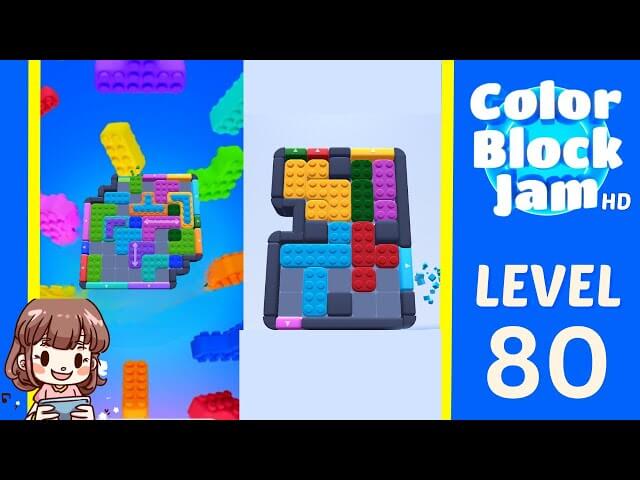 Color Block Jam Уровень 80